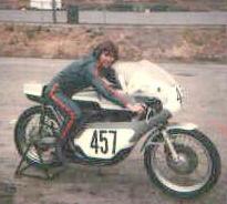 Me on bike at the track