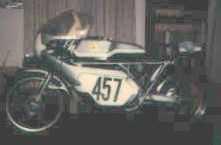 Actual TZ 250 I raced at Riverside Raceway